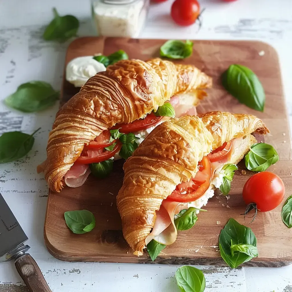 Sandwich Croissant Italien: Recette Savoureuse et Gourmande