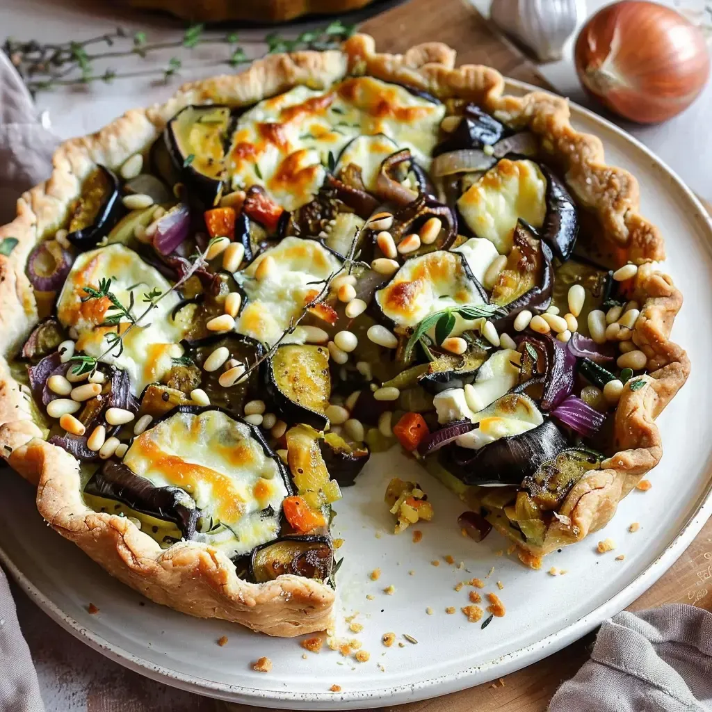 Tarte aux légumes savoureuse: recette simple et délicieuse