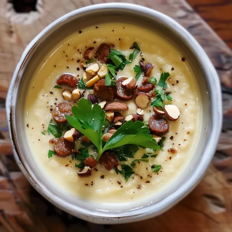 Velouté chou-fleur chorizo : Recette crémeuse et savoureuse !